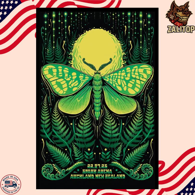 Billy Strings Concert Event Spark Arena New Zealand July 2025 Poster